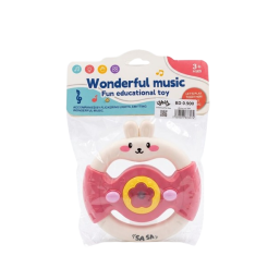 Rabbit Steering Wheel - Pink